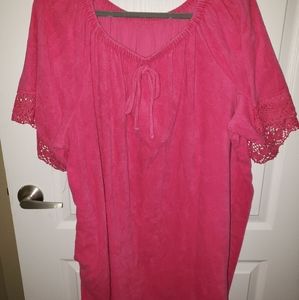 Plus sized 2x swimsuit cover